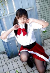 Japanese Cosplay Sweethearts-Chiyoko