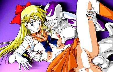 Sailor Moon Dragon Ball Hentai Gonzo