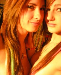 two SUPER-HOT TEENAGER TRAMPS (Sisters?)