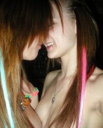 two SUPER-HOT TEENAGER TRAMPS (Sisters?)