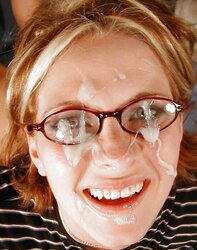 FACE SPUNKED!