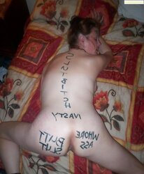 Fledgling NOTEPAD Bodywriting Whores Marionettes