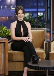 Evangeline Lilly TORRID in FANTASTIC OVERALL