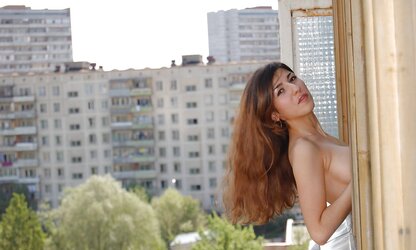 Inexperienced Wonderful Huge-Chested Teenager Dark Haired