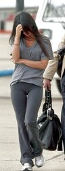 Celebrity camel toe