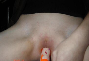 The cutie of a redhead college damsel