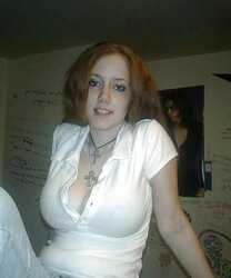 Phat huge-chested damsel bevy