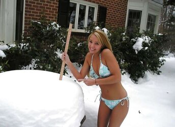 Girls in Remarkable Blue Undies