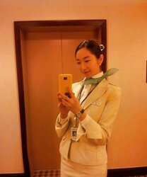 Korean air hostess creampie pound