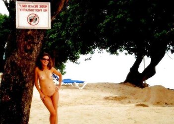 I am a beach naturist
