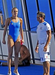 Italian diver tania Cagnotto (Camaster)