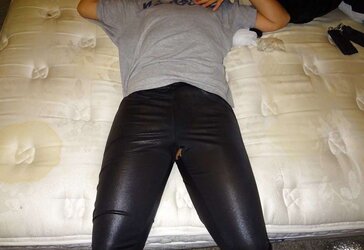 Wifey in Leggings and Undies