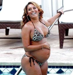 Mel b baby bump