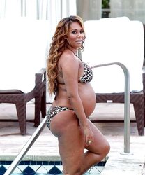 Mel b baby bump