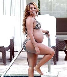 Mel b baby bump