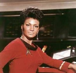 Lt. Uhura - Nichelle Nichols Naked - Vintage