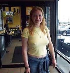 Sans Bra ohne BH unterwegs