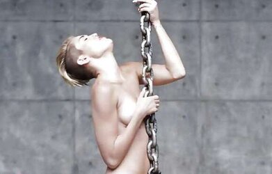 Miley Cyrus Bare Destroying Ball