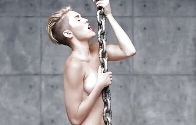 Miley Cyrus Bare Destroying Ball