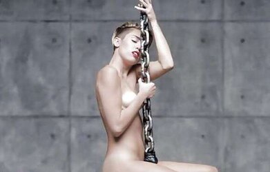 Miley Cyrus Bare Destroying Ball