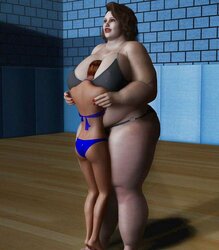 3D STRENUOUS AMAZON PLUMPER