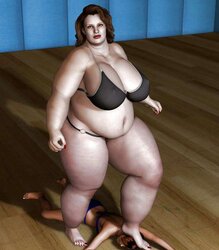 3D STRENUOUS AMAZON PLUMPER