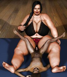 3D STRENUOUS AMAZON PLUMPER