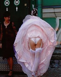 BRIDES wedding white undies voyeur married youthfull