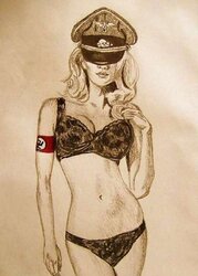 Women as a Nazi fetish