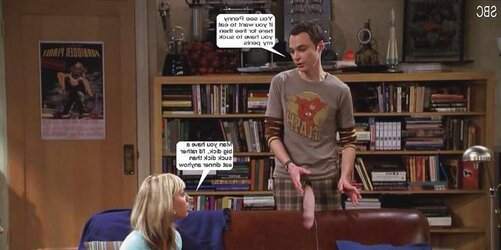 Kaley Cuoco TBBT Captions Part