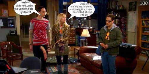 Kaley Cuoco TBBT Captions Part