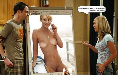 Kaley Cuoco TBBT Captions Part