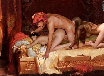 Facial Cumshot and medieval