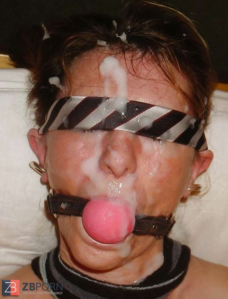 751px x 985px - Ball Gag Facials! - ZB Porn