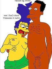 Marge Simpson Likes BIG BLACK COCK