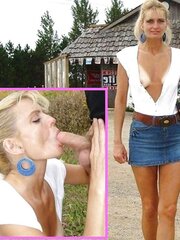 Mature petite town bi-atch