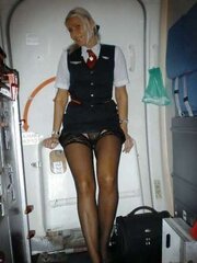 Gorgeous stewardesses, air hostess