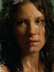 Evangeline Lilly Facial Cumshot