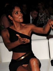 Halle Berry upskirt