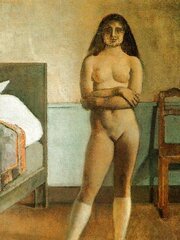 Painted Ero and Porn Art trio - Balthus