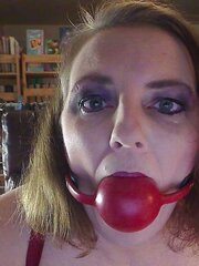 Ball-Gagged Big-Titted PLUMPER