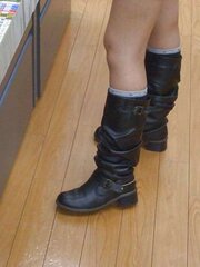 Japanese Candids - Soles in a Store