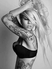 Sara Fabel for me the greatest tat model