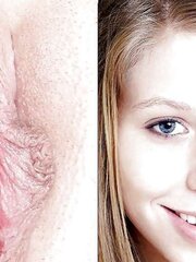 Face and vagina