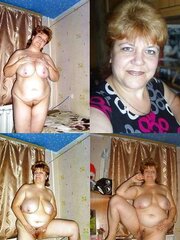 Clad Unclothed! Granny mature!