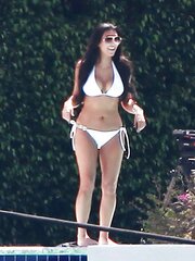 Kim Kardashian Bathing Suit Candids in Miami