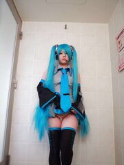 Beautiful Ero Hatsune Miku Cosplay